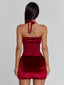 AGOLDE MINI DRESS BURGUNDY Mini Dress 