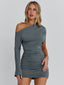 ALLIE MINI DRESS SLATE Mini Dress 