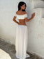 ALTHAIA TOP WHITE Crop Top 
