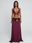 ALUNA MAXI SKIRT BURGUNDY Maxi Skirt 
