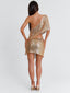 ANAYA MINI SKIRT GOLD Mini Skirt 