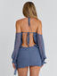 ANNABEL MINI DRESS STEEL Mini Dress 