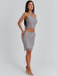 ANNARELLA CROP TOP SILVER Crop Top 