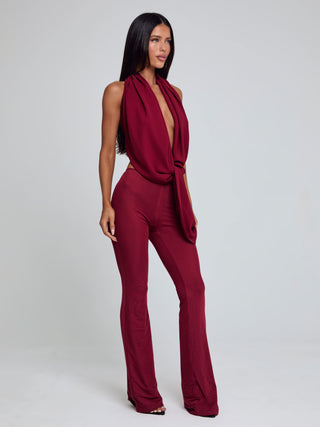 ARLEN JUMPSUIT BURGUNDY Jumpsuit 