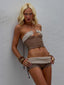 AUBRI TOP BROWN Crop Top 