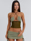 AUBRI SHORTS KHAKI Shorts 