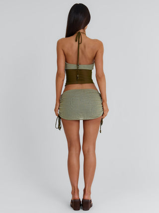 AUBRI SHORTS KHAKI Shorts 