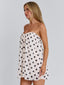 AURALIE MINI DRESS CREAM POLKA DOT Mini Dress 