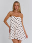 AURALIE MINI DRESS CREAM POLKA DOT Mini Dress 