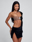 AURELINE MINI DRESS BLACK Mini Dress 