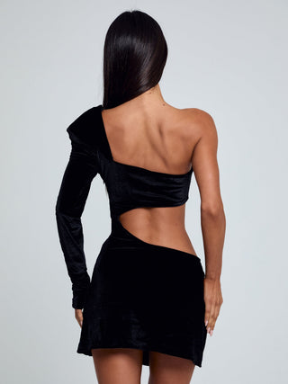 AURELINE MINI DRESS BLACK Mini Dress 