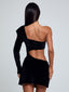 AURELINE MINI DRESS BLACK Mini Dress 