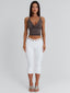 AZUL CAPRI PANTS WHITE Pants 