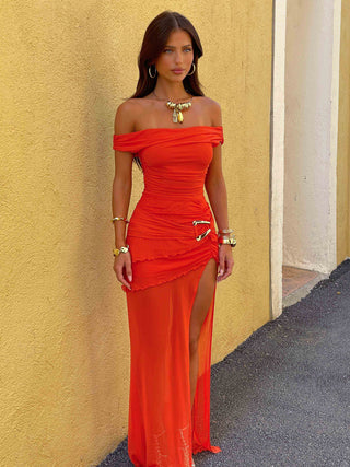 BAYLEIGH MAXI DRESS ORANGE Maxi Dress 