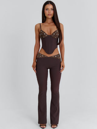 BLAKELY PANTS BROWN Pants 
