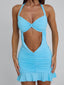 BREANNA MINI DRESS BLUE Mini Dress 