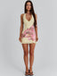 BRENDAI MINI DRESS BABY YELLOW Mini Dress 