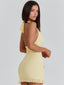 BRENDAI MINI DRESS BABY YELLOW Mini Dress 