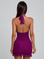 BRENDAI MINI DRESS PLUM Mini Dress 
