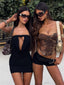 BROOKLYNN MINI DRESS BLACK Mini Dress 