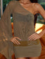 CAITY MINI DRESS KHAKI Mini Dress 