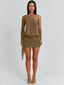CAITY MINI DRESS KHAKI Mini Dress 