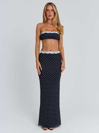 CALI MAXI SKIRT POLKA DOT Maxi Skirt 