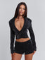 CELENE JACKET BLACK SPARKLE Jacket 