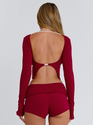 CEREZA SHORTS RED Shorts 