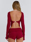 CEREZA SHORTS RED Shorts 