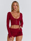 CEREZA SHORTS RED Shorts 