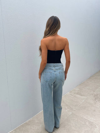 SOLA MESH CORSET TOP BLACK Corset 