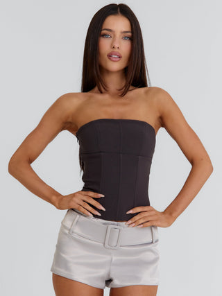 DAMARIS SHORTS GREY Shorts 