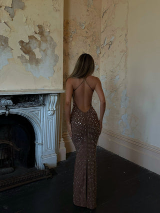 CIARAN MAXI DRESS TAN Maxi Dress 