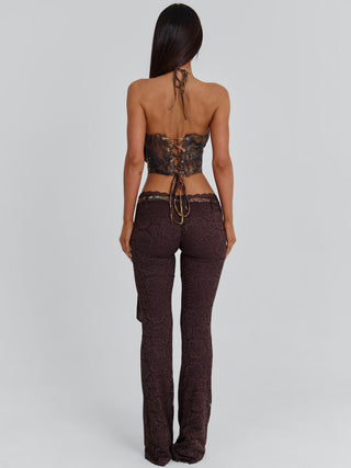 CRESSIDA PANT CHOCOLATE Pants 