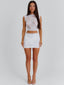 DANII MINI DRESS WHITE Mini Dress 