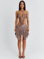 DARLA MINI DRESS BROWN Mini Dress 