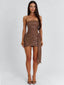 DAYLIA MINI DRESS BRONZE Mini Dress 