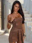 DAYLIA MINI DRESS BRONZE Mini Dress 