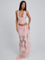 DEBBIE MAXI SKIRT PINK Maxi Skirt 