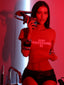 DJ BABY TEE RED Crop Top 