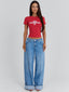 DJ BABY TEE RED Crop Top 