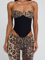 EIRA TOP LEOPARD SEQUIN Corset 