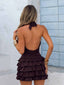ELLA MINI DRESS CHOCOLATE