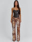 ELLISE CORSET TOP BROWN Corset 