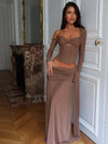 EMBER TOP CHOCOLATE Crop Top 