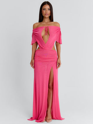 EMMALEY MAXI DRESS HOT PINK Maxi Dress 