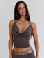 ERIKKA CROP TOP KHAKI Crop Top 