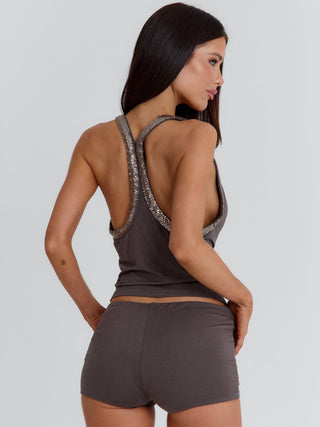 ERIKKA CROP TOP KHAKI Crop Top 