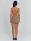 EVIANA MINI DRESS TAN Mini Dress 